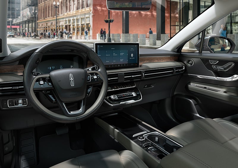 The interior dashboard of 2024 Lincoln Corsair® SUV is shown here. | Gates Ford Lincoln in Richmond KY