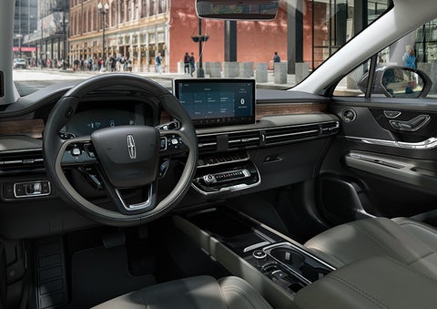 The interior dashboard of 2024 Lincoln Corsair® SUV is shown here. | Gates Ford Lincoln in Richmond KY