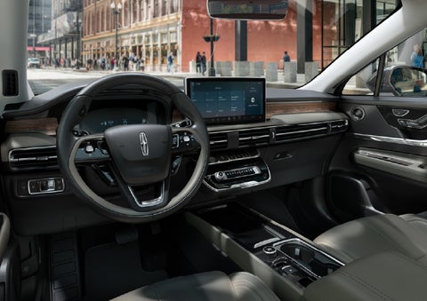 The interior dashboard of 2026 Lincoln Corsair® SUV is shown here. | Gates Ford Lincoln in Richmond KY