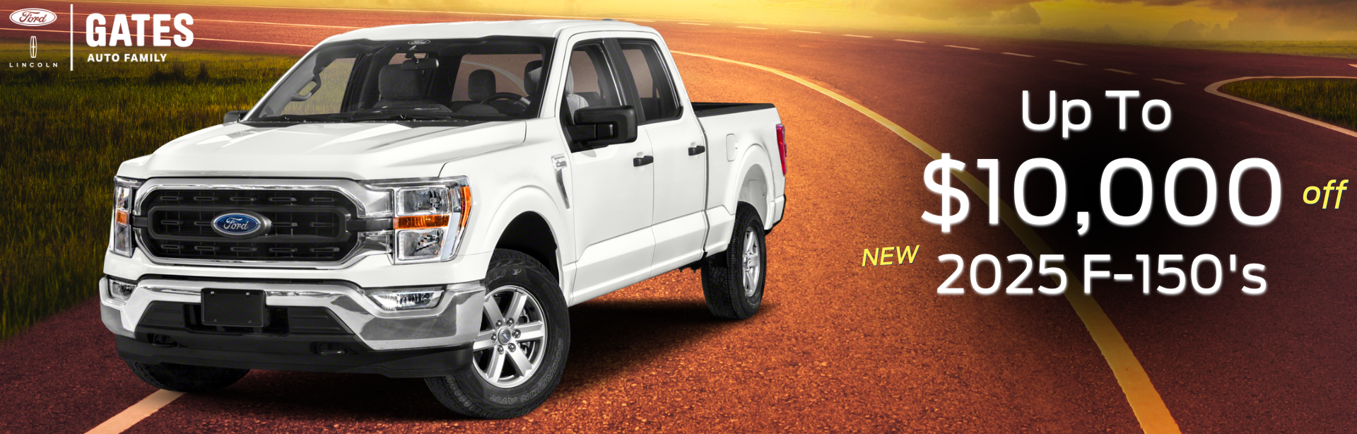 The new 2025 F-150 at Gates Ford