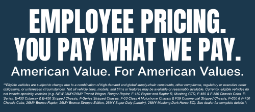 Ford Employee Pricing - Gates Ford Lincoln