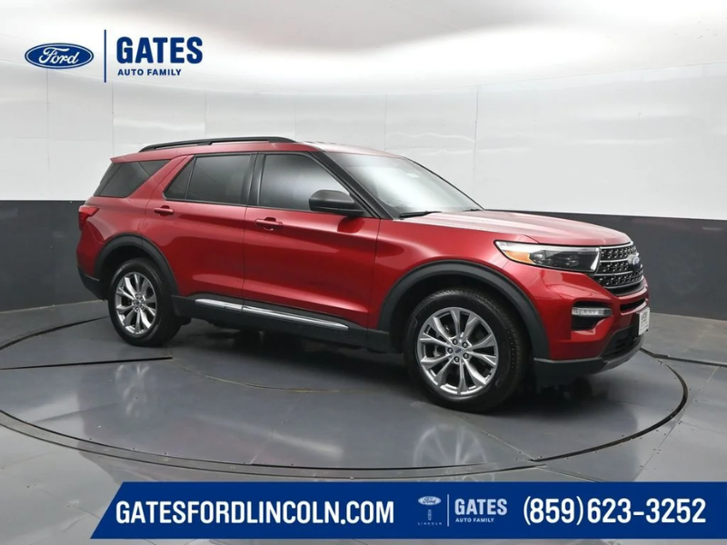 Used Ford Explorer on the lot at Gates Ford Lincoln in Richmond, Kentucky