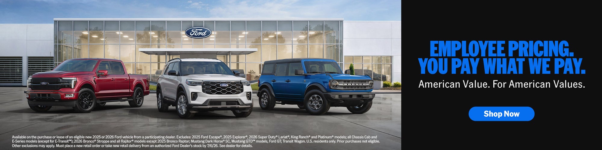 Gates Ford Lincoln Ford Employee Pricing