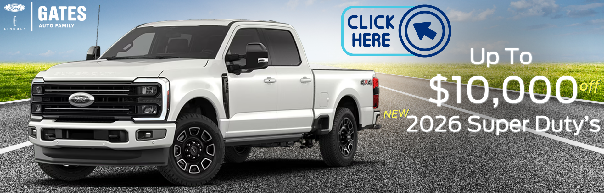 Big Savings at Gates Ford Lincoln!